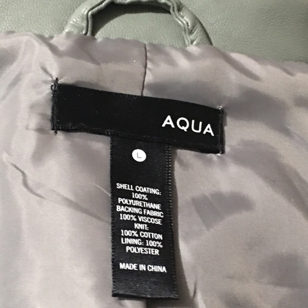 Bloomingdales NWOT aqua brand hooded jacket - Picture 7 of 8